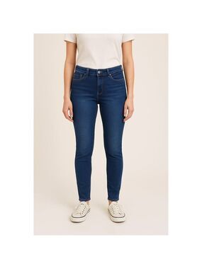 LEV Denim Jeans Junior's Size 5 Skinny Jeans Style LV021 Mid-Rise Blue Stretch